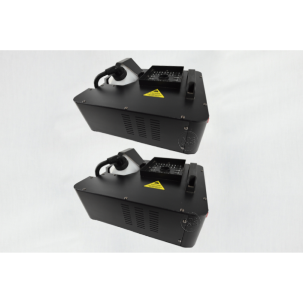 2 Machines à fumée type Geyser 1500w RGB